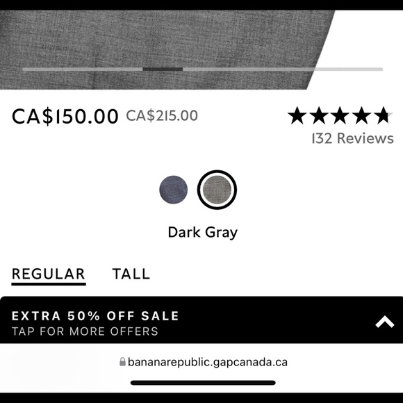 Mens Banana Republic dress pants - Picture 2 of 5